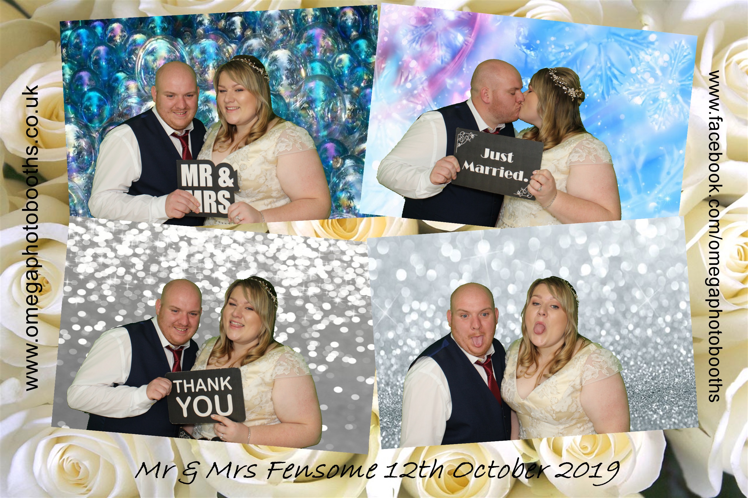 Mr & Mrs Fensome | View more photos from the event at gallery.omegaphotobooths.co.uk/u/Omega-Photobooths/Mr-Mrs-Fensome
